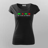 Space Invaders Tee - We Come in Peace