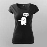 Ghost Boo T-Shirt For Women