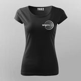 Wipro Chest Logo T-shirt For Women