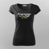  Programmer By Day Chef By Night t-shirt for women india