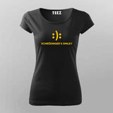 Schrodinger's smiley T-shirt For Women