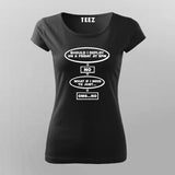 Deployment Rule T-Shirt For Women india