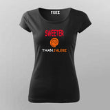 Sweeter Than Jalebi T-Shirt For Women