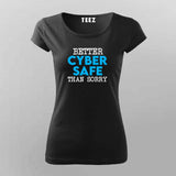 Cybersecurity Engineer Helpdesk Support IT Admin Funny T-Shirt For Women