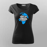 Lets Go Travel: Women's Exploration Tee