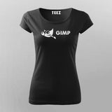 GIMP GNU Image Manipulation Program Logo  T-shirt For Women