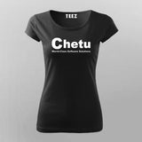 CHETU Software Development Company T-Shirt For Women Online India 