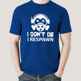 Gamers Don't Die They Respawn Men's Gaming T-shirt