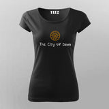 Buy Auroville - City of Dawn  T-Shirt For Women Online India