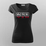 Mother Funny Periodic Table T-Shirt For Women