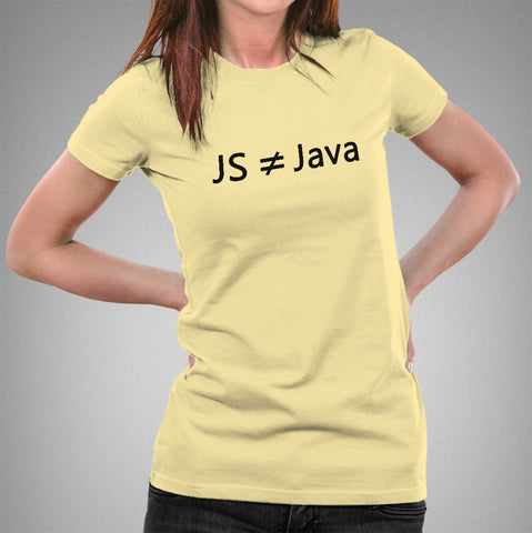 JavaScript [JS] is not Java Women's T-shirt