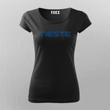 Neste Oyj Logo T-Shirt For Women