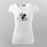 Funny Robot Puking Programmer Engineer T-Shirt For Women