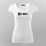 Spotify Music Favorites - Audio Lover T-Shirt