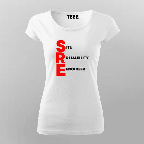 Site Reliability Engineer T-Shirt For Women India