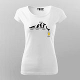 Man Week Craft beer Alcohol T-Shirt For Women