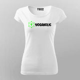 Yogaholic  T-shirt For Women