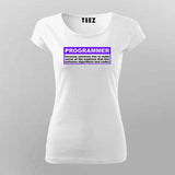 programmer T-Shirt For Women