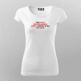 Programming Joke Programmer T-Shirt For Women