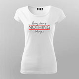 Buy this Busy Doing Nothing T-shirt From Teez.