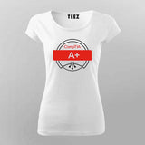 Comptia (A+) pluse  T-Shirt For Women