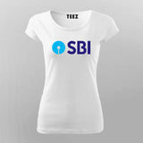 State Bank Of India (SBI) Bank T-Shirt For Women India