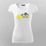 I Am Nikon  T-Shirt For Women India