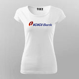 ICICI Bank T-Shirt For Women  Online