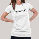 echo love Women's PHP t-shirt
