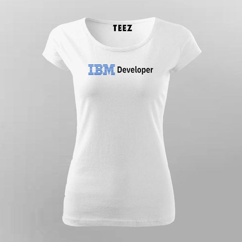 International Business Machines IBM Developer T-Shirt For Women