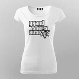 Grand Theft Auto(GTA) V T-Shirt For Women