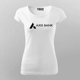Axis Bank Logo T-Shirt For Women