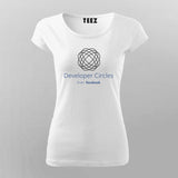 Developers Circle from Facebook T-Shirt For Women India