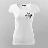 Wipro Chest Logo T-shirt For Women