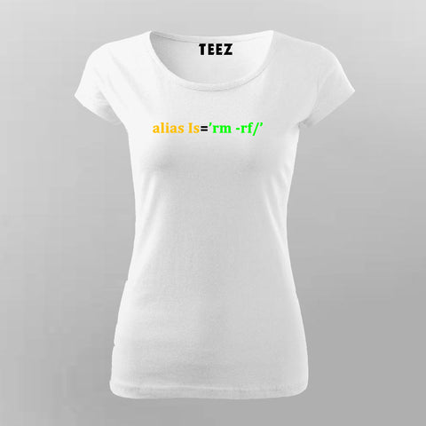Alias Programming Code T-Shirt For Women Online