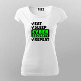 Eat Sleep Cyber Security Repeat - Secure Style