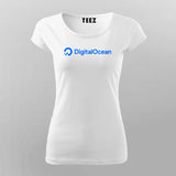Digital Ocean Logo T-shirt for Women.