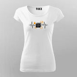Proud To Be A Web Developer T-Shirt For Women India