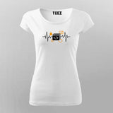 Proud To Be A Web Developer T-Shirt For Women India