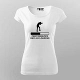 Photography Skills Loading T-Shirt For Women