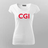 CGI Information technology consulting company T-shirt For Women