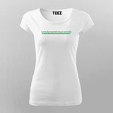 Experiencing An Anomaly - Sci-Fi Themed T-Shirt