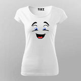 Large-happy-face-vector-clipart T-shirt For Women