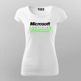 Microsoft Certified T-Shirt For Women