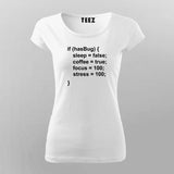 Programmer - Code Coffee True T-Shirt For Women