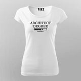Architect Degree Loading T-Shirt For Women