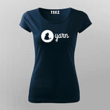 Yarn Js Logo T-shirt For Women India