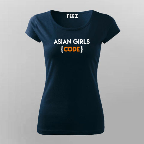 Asian Girls Code T-Shirt For Women India