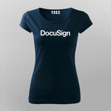 DocuSign T -shirt for Women From Teez.