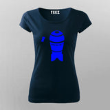 Sudo rm -rf deletes everything funny Linux t-shirts for Women